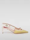 Roger Vivier 55mm Mini Buckle Patent Leather Pumps In Yellow