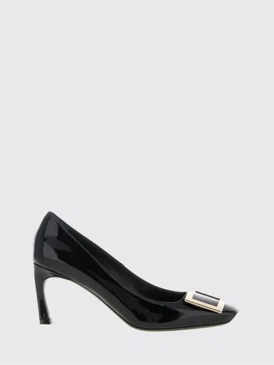 Roger Vivier Belle Vivier Trompette Pumps In Black
