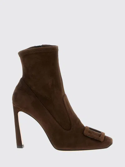 Roger Vivier Shoes Woman  In Brown