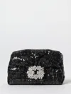 Roger Vivier Shoulder Bag  Woman Color Black In Black
