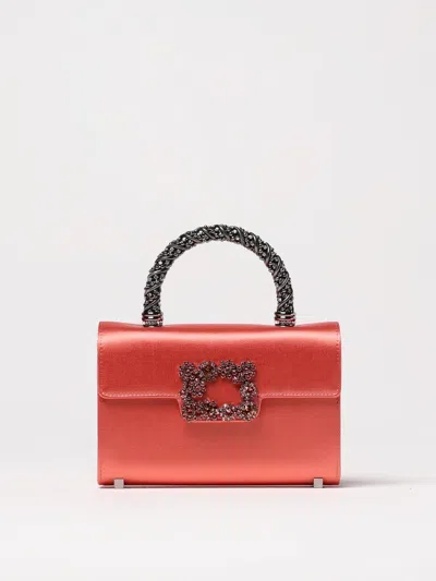 Roger Vivier Shoulder Bag  Woman Color Salmon