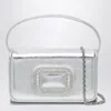 Roger Vivier Micro Pilgrim Bag Chain Strap In Silver