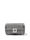 Roger Vivier Viv' Jeu De Fille Metallic Clutch Bag In Silver