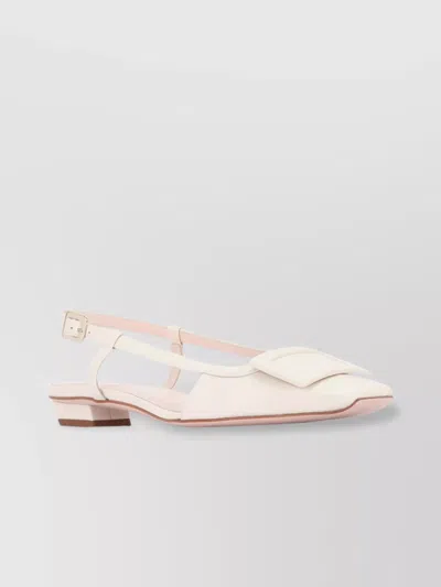 Roger Vivier Sling Back Cut-out Buckle Sandals