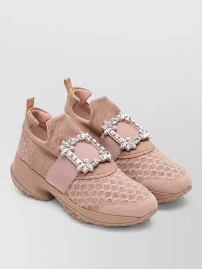 Roger Vivier Slip-on Sneakers In Pink
