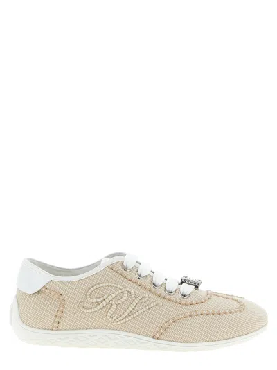 Roger Vivier Sneaker In Neutral