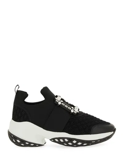 Roger Vivier Sneaker "viv Run" In Black