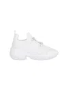 Roger Vivier Viv Crystal Buckle Slip-on Sneaker In White