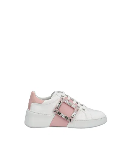 Roger Vivier Sneakers In White