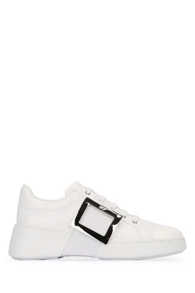 Roger Vivier Sneakers In White