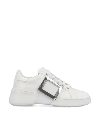 Roger Vivier Sneakers In White