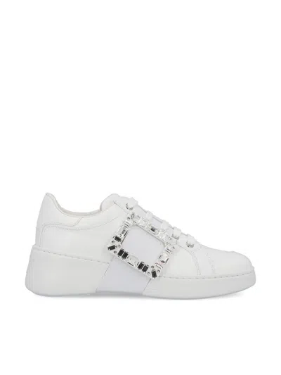 Roger Vivier Sneakers In White