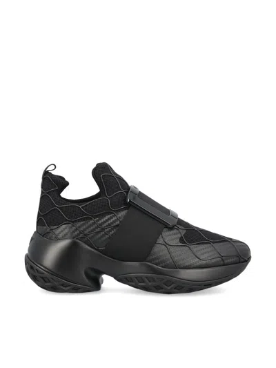 Roger Vivier Sneakers In Black