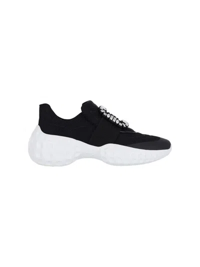 Roger Vivier Sneakers In Black