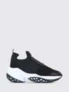 Roger Vivier 75mm Viv Run Mesh & Neoprene Sneakers In Black