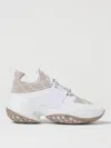Roger Vivier 45mm Viv Run Strass Technical Sneakers In White
