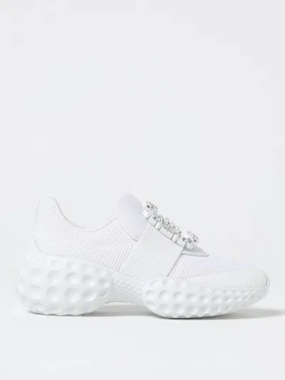 ROGER VIVIER SNEAKERS ROGER VIVIER WOMAN COLOR WHITE,421673001