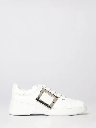 Roger Vivier Sneakers Woman  In White