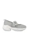 Roger Vivier Viv Run Sneakers In Silver