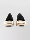 Roger Vivier Square Buckle Patent Ballerina Shoes