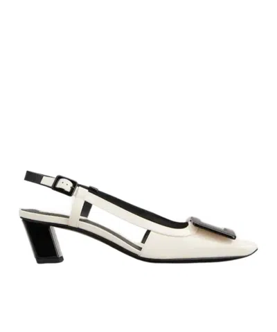 ROGER VIVIER ROGER VIVIER BELLE VIVIER SLINGBACK POINTED-TOE PUMPS