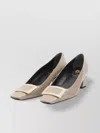 Roger Vivier Square Toe Skyscraper Heel Pumps
