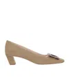Roger Vivier Square-toe Slip-on Pumps