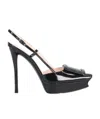 Roger Vivier Stilet-heeled Sandals In Black