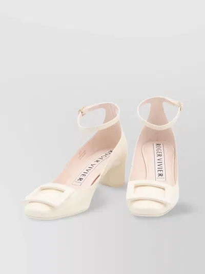 Roger Vivier Strap Ankle Pumps In Patent Leather