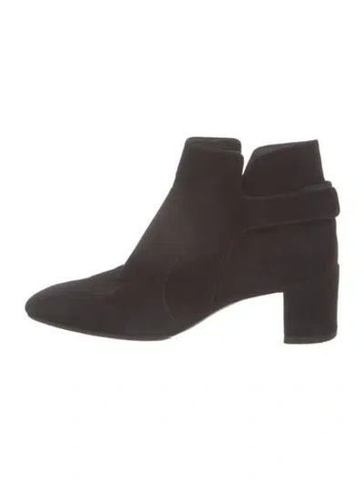 Pre-owned Roger Vivier Suede Boots In Brown