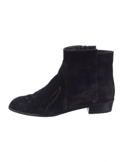 Pre-owned Roger Vivier Suede Boots In Multi
