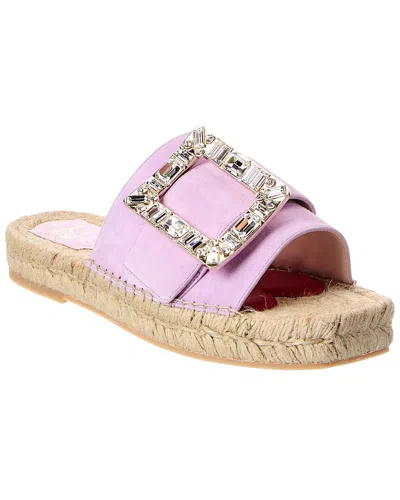 Roger Vivier Espadrilles In Light Pink