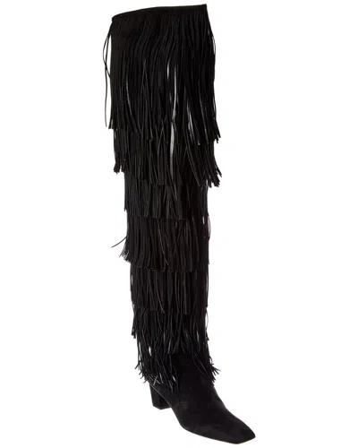ROGER VIVIER ROGER VIVIER SUEDE THIGH-HIGH BOOT