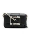 Roger Vivier Tr È S Vivier Chain Shoulder Bag In Black