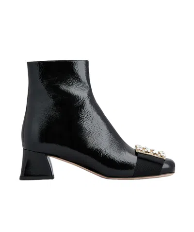 Roger Vivier Très Vivier Boots In Black