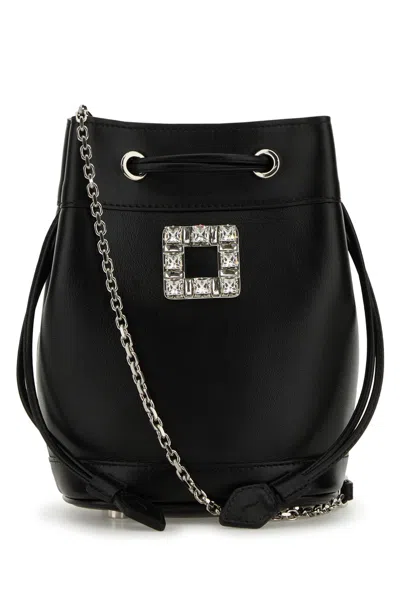 Roger Vivier Tres Vivier Daisy Aumoniere In Cire