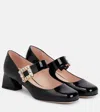 Roger Vivier Très Vivier Patent Leather Mary Jane Pumps In Nero