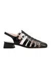 Roger Vivier Très Vivier Sandals In Patent Leather