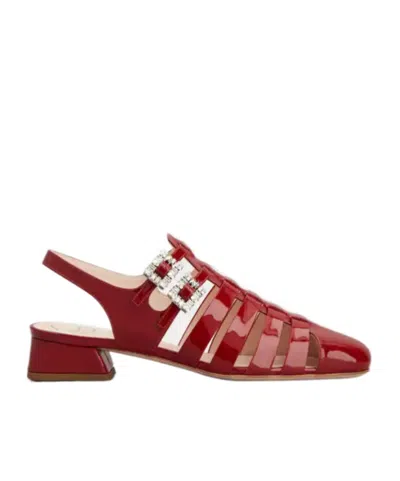 Roger Vivier Très Vivier Sandals In Patent Leather