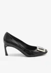 Roger Vivier Trompette 70 Patent Leather Pumps