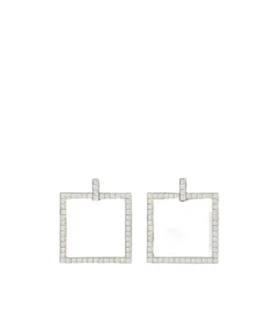 Roger Vivier Trompette Earrings In Metallic