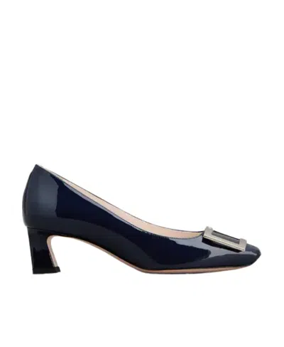 ROGER VIVIER ROGER VIVIER TROMPETTE EMBELLISHED BUCKLE PUMPS