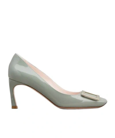 Roger Vivier Trompette High Heels In Gray