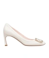 Roger Vivier Trompette High Heels In White