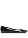 Roger Vivier Flat Shoes With Shallow Mouth In Black