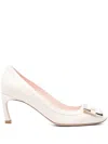 Roger Vivier Trompette Leather Pumps