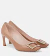 Roger Vivier Belle Vivier Trompette 70 Pumps In Pink