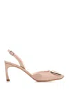 Roger Vivier Trompette Pumps Beige
