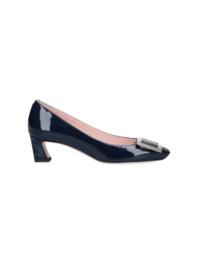 Roger Vivier 'trompette' Pumps In Blue