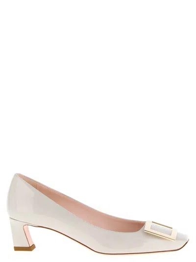Roger Vivier Trompette Pumps In White